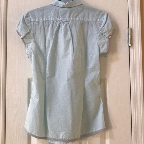 Gaastra short sleeve button up top - Picture 6 of 7